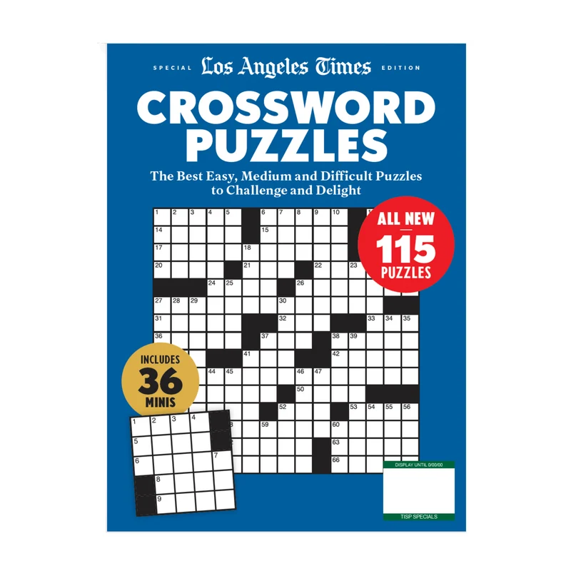 L A Times Crossword Puzzles 2025 Navy Edition