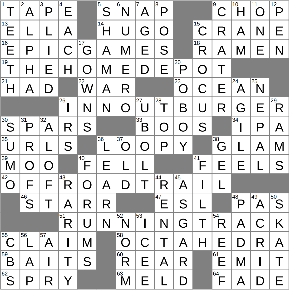 La Times Crossword 24 Dec 25 Wednesday