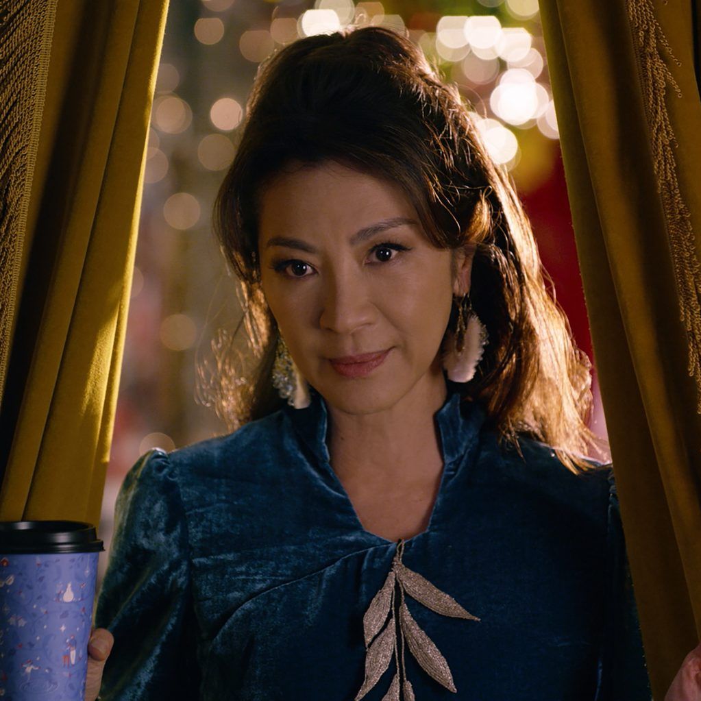 Last Christmas Michelle Yeoh Character Boss Santa Boy