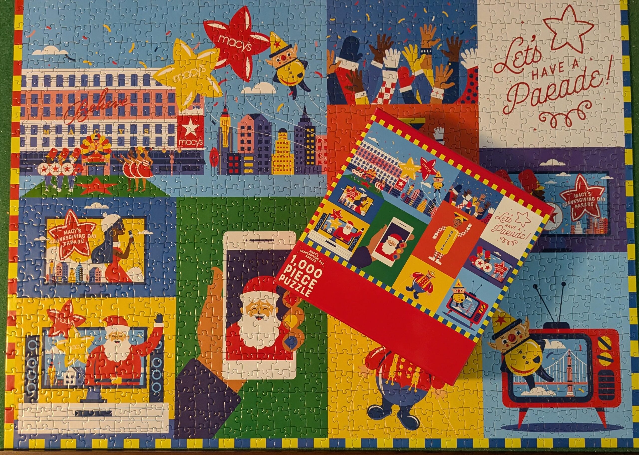 macys thanksgiving day parade puzzle