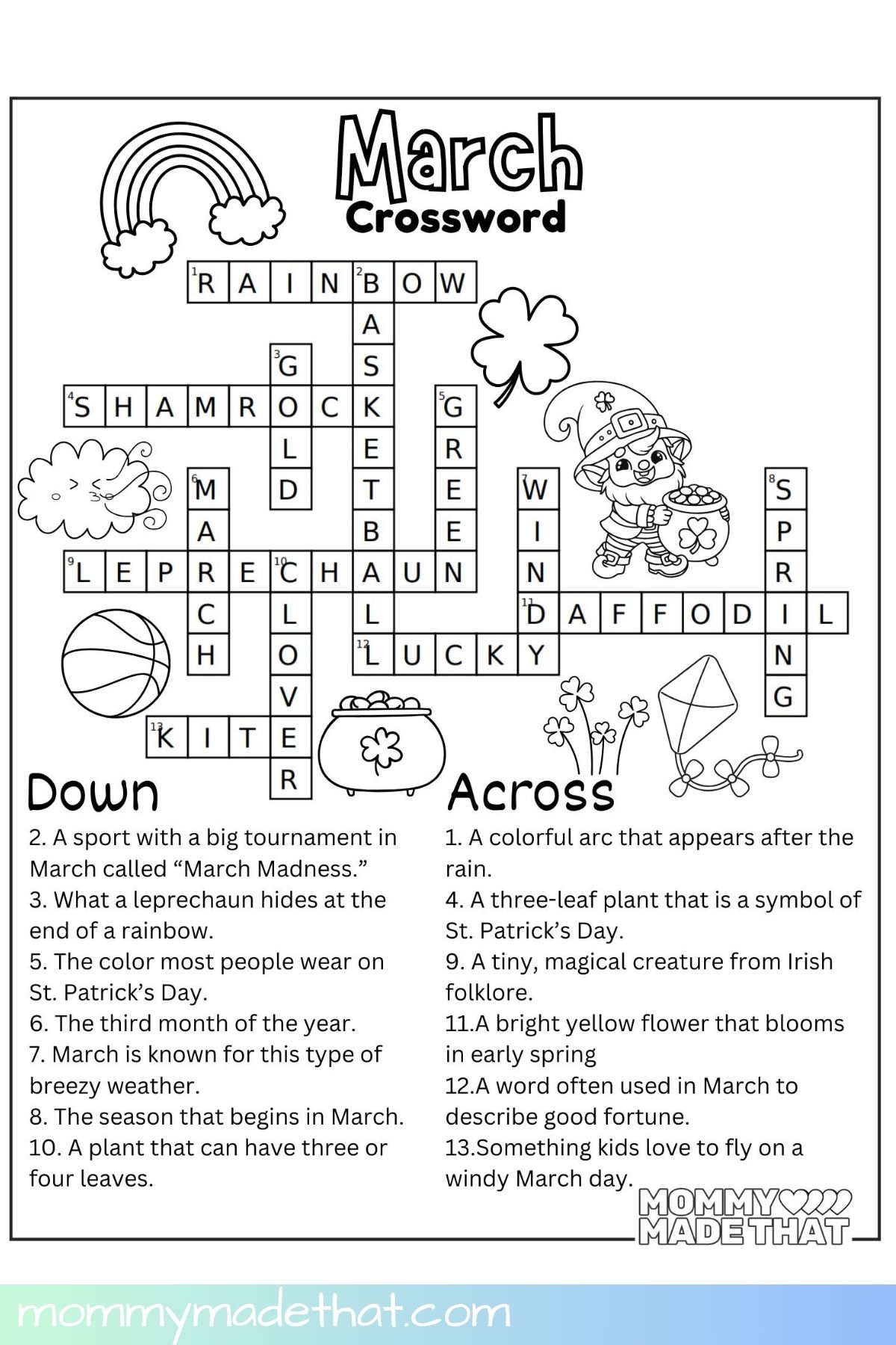 March Crossword
