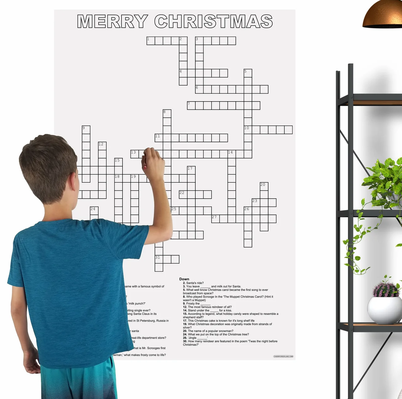 Merry Christmas Crossword Puzzle