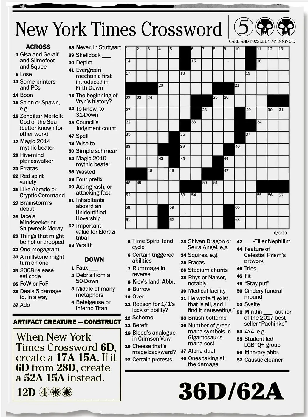 New York Times Crossword Xpost From Rhellscube