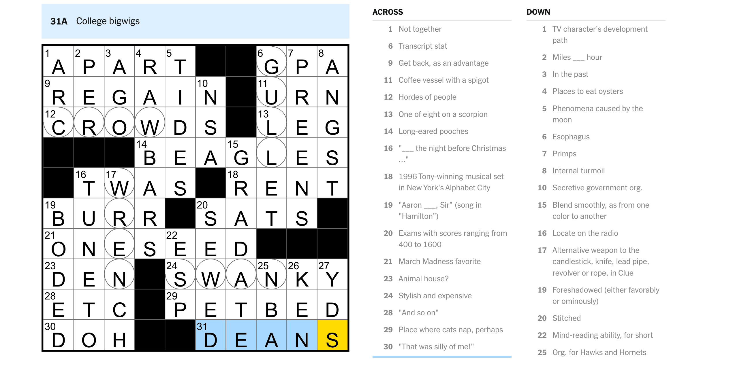 Nyt Midi Crossword Hints Clues And Answers For Monday May 11 2026