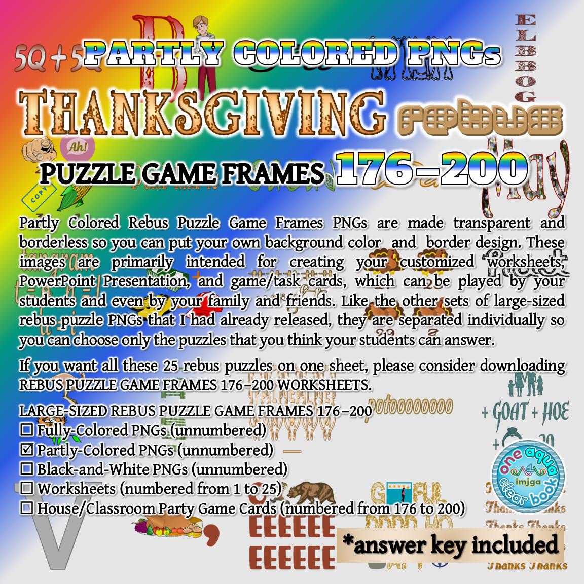 thanksgiving rebus puzzles with answers