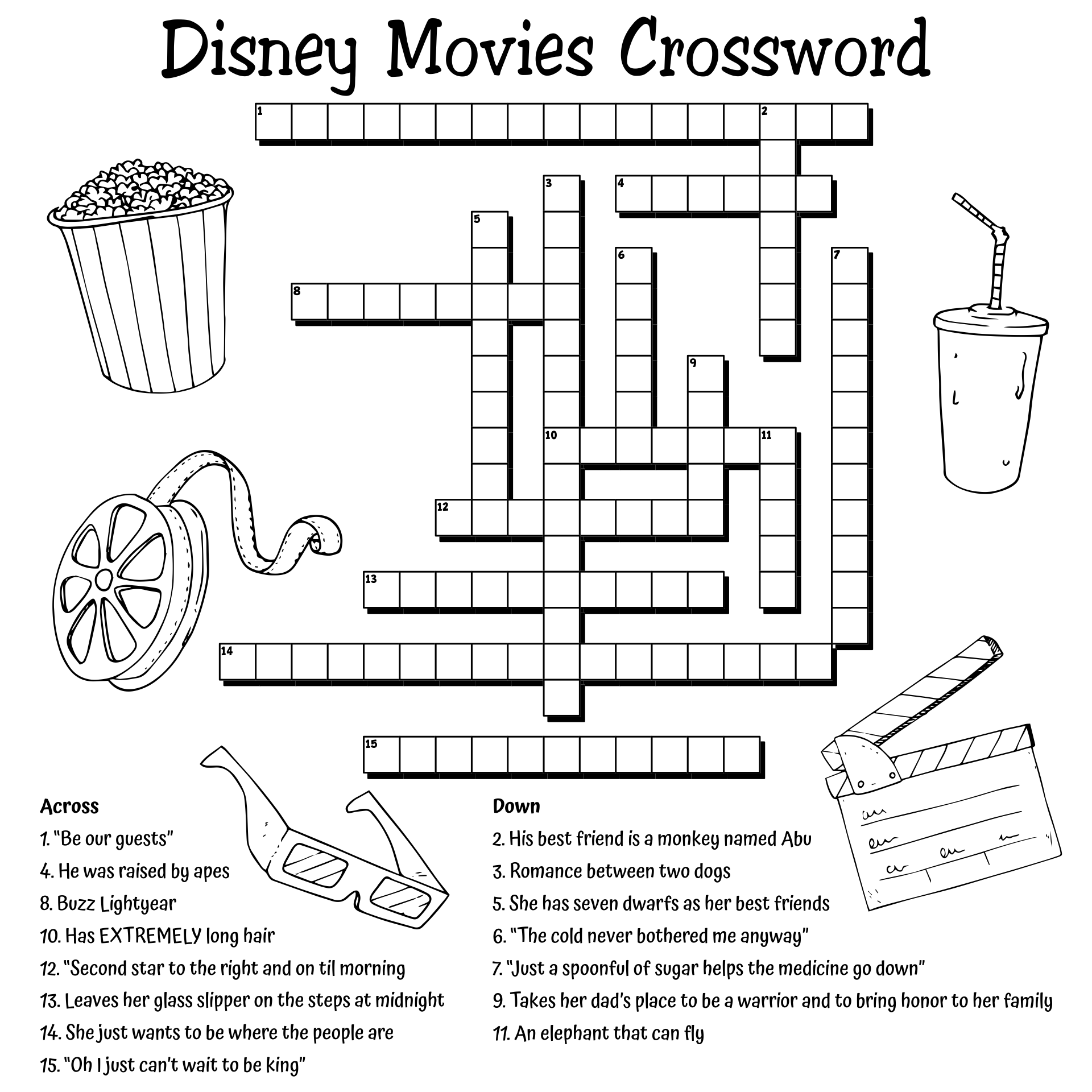 printable crossword puzzles