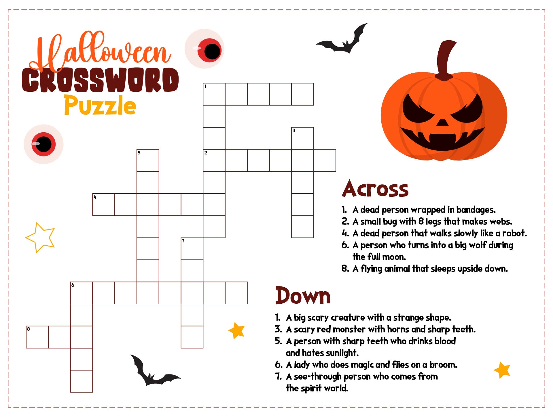 Post Large Print Easy Crossword Puzzles Printable 263418