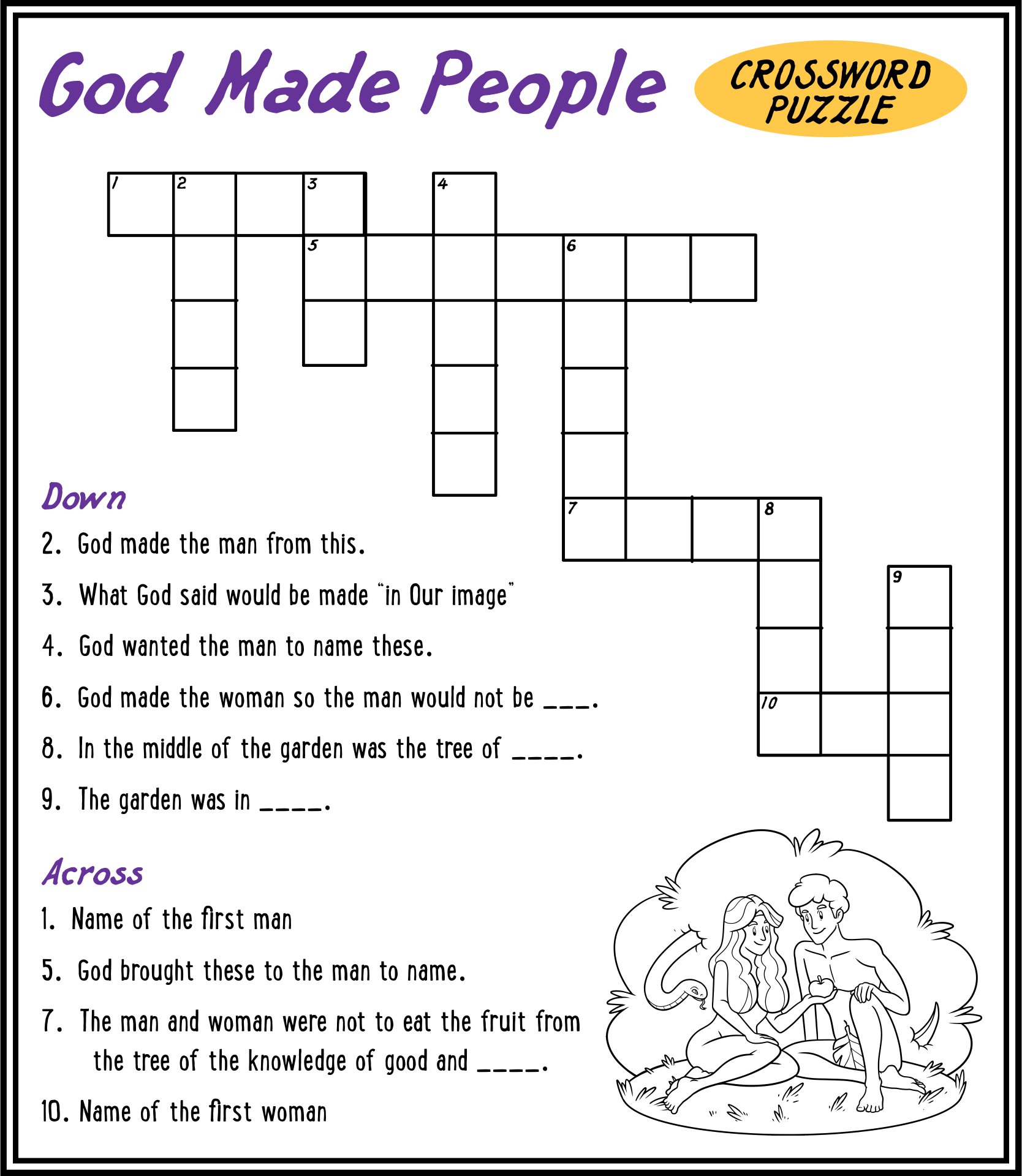 Post Printable Christian Crossword Puzzles 302610