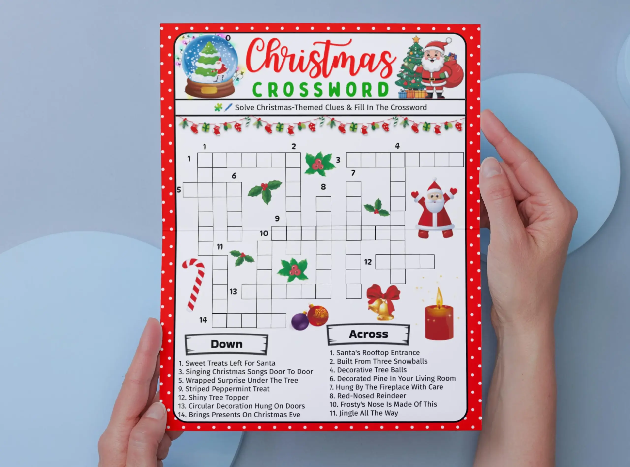 christmas song crossword clue 4 letters