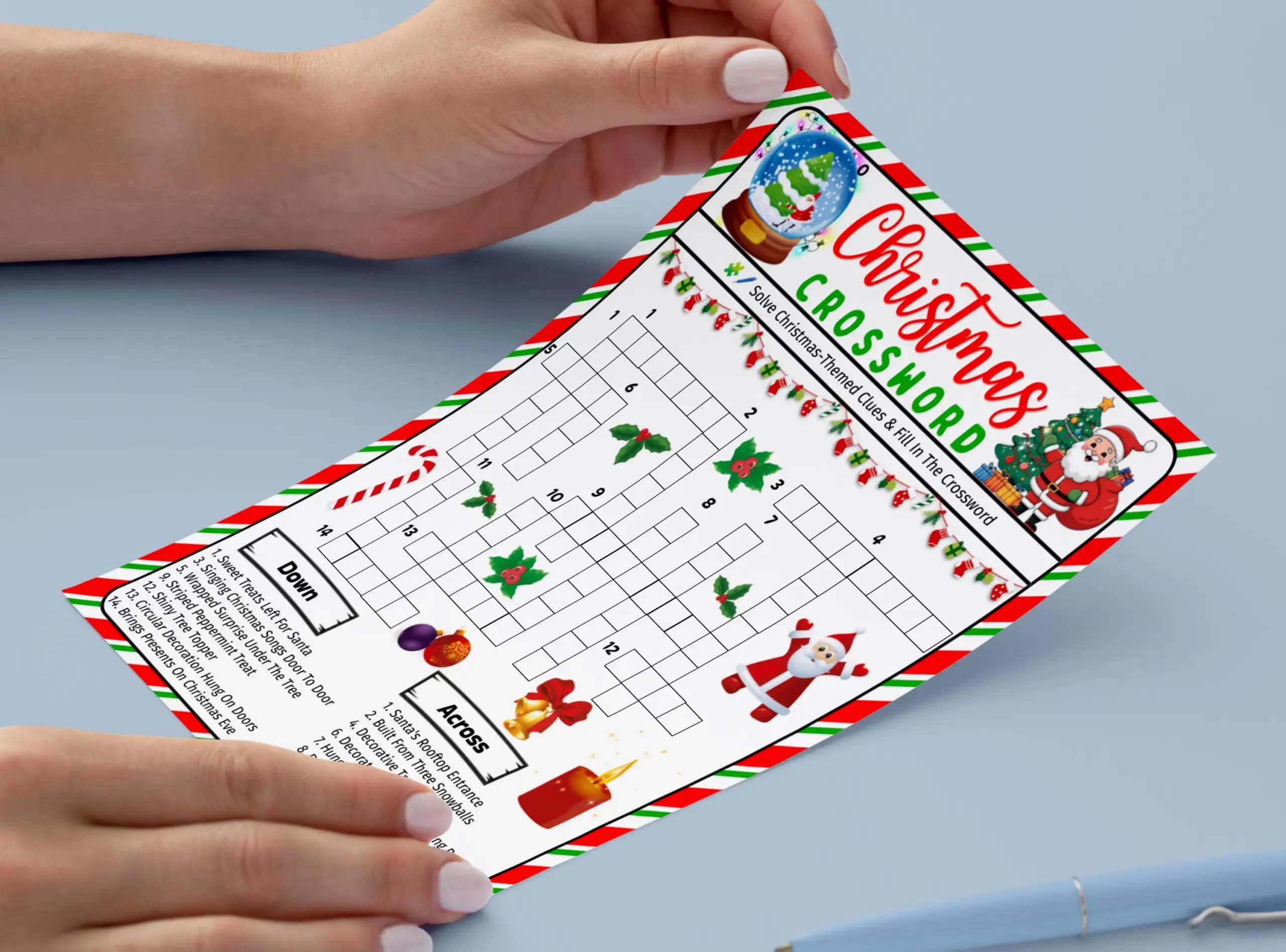 christmas show crossword clue