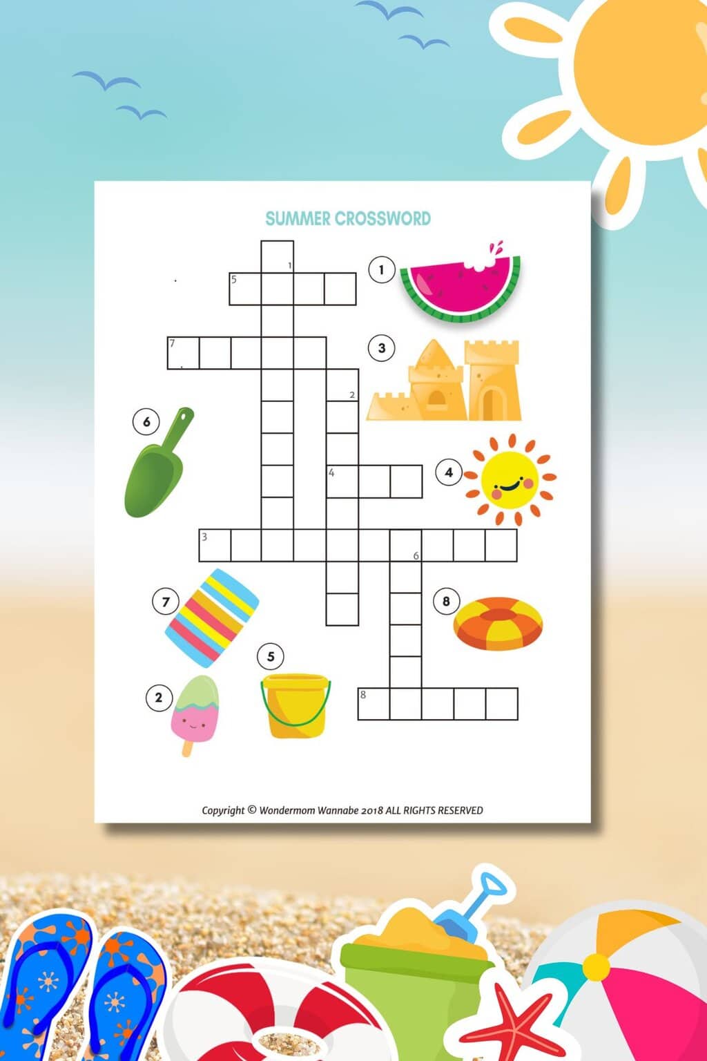 junior crossword puzzles printable