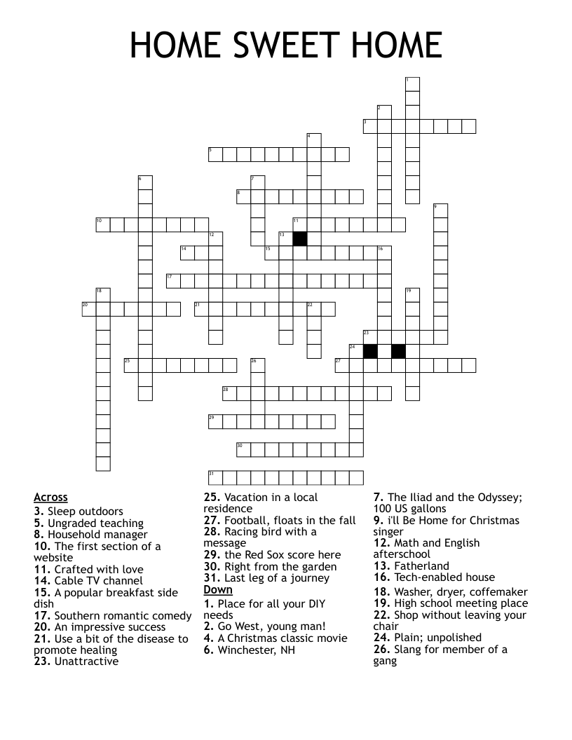 christmas singer crossword clue