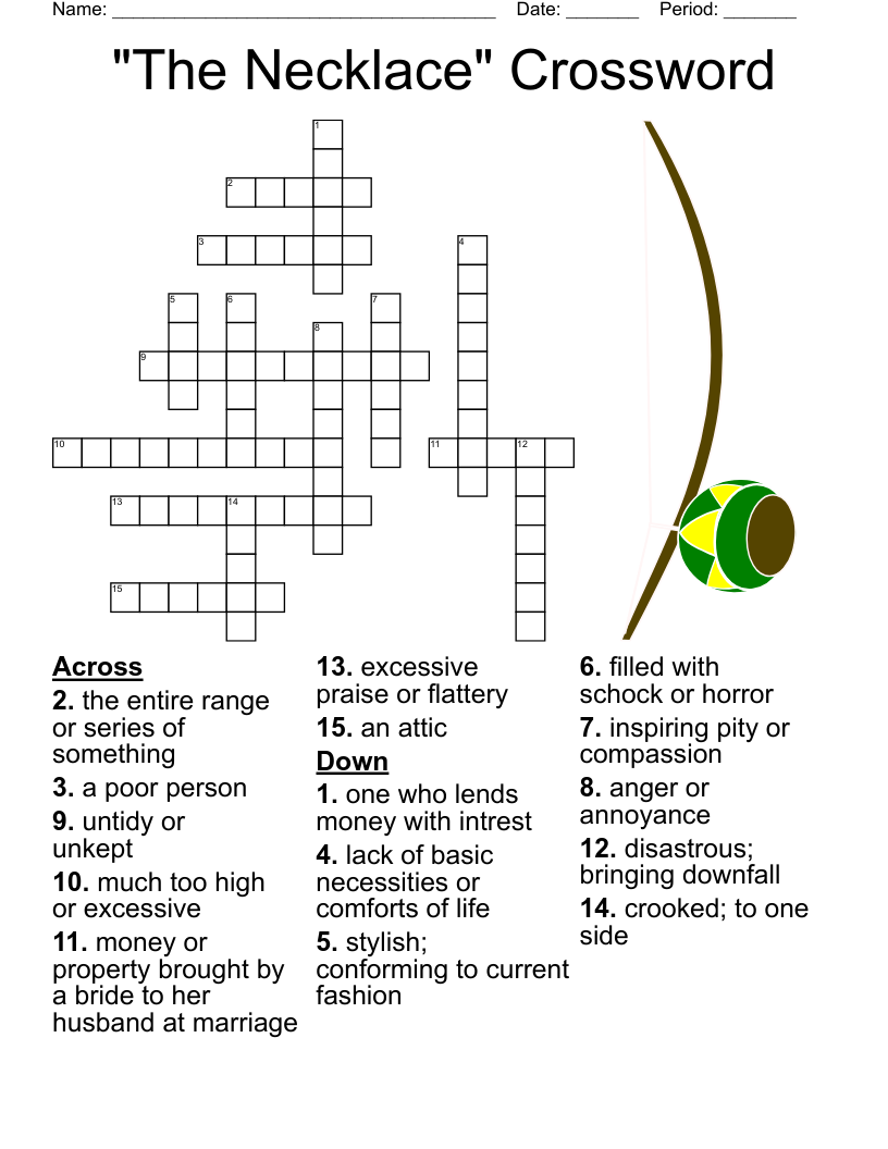 the best christmas pageant ever crossword puzzle