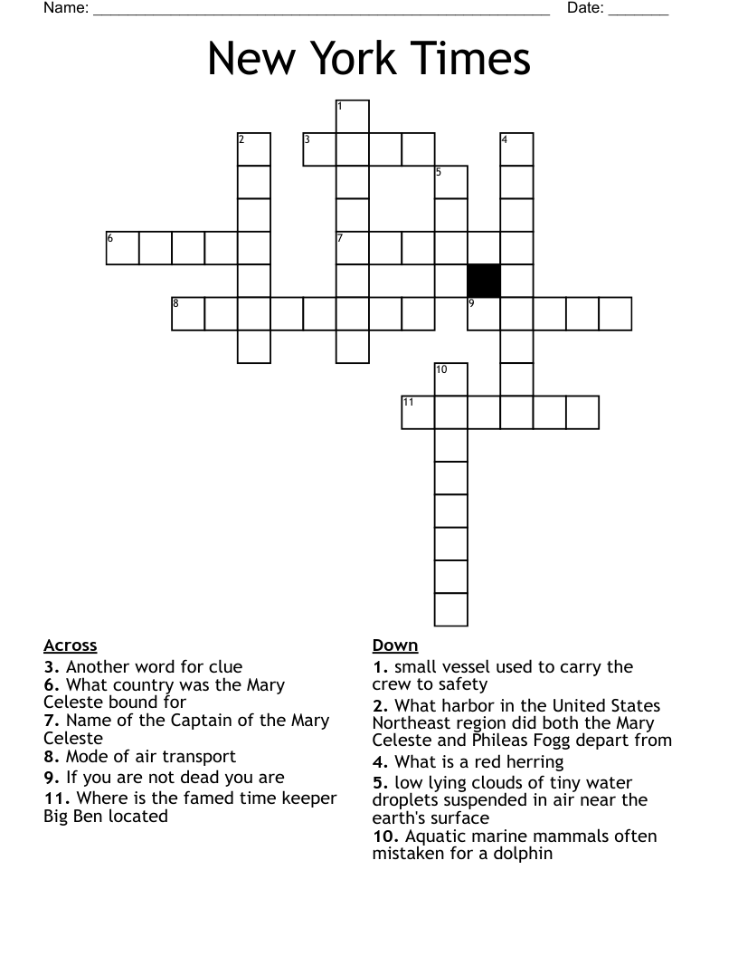 new york times easter egg crossword puzzles