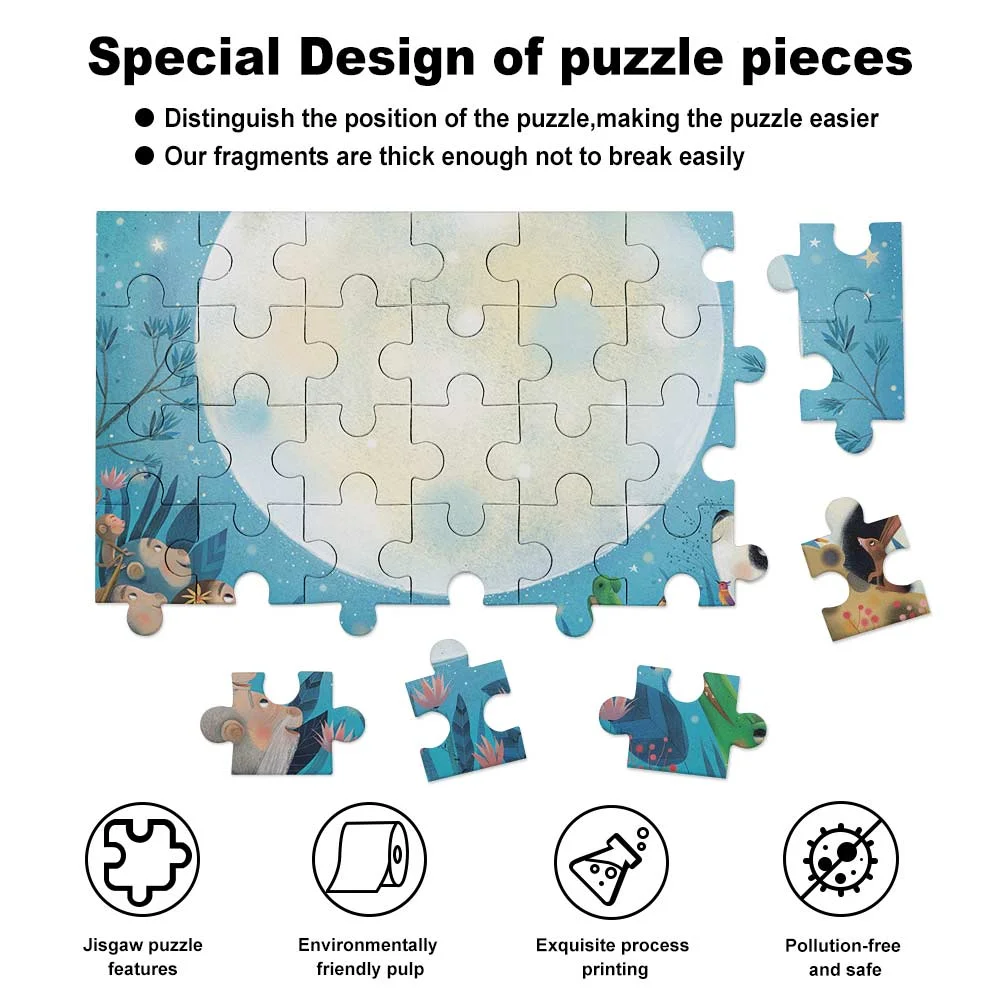 Puzzles For Adults 300 Pieces Thanksgiving Puzzle Challenging Educational Toys Gifts For Home Decor Family Activities