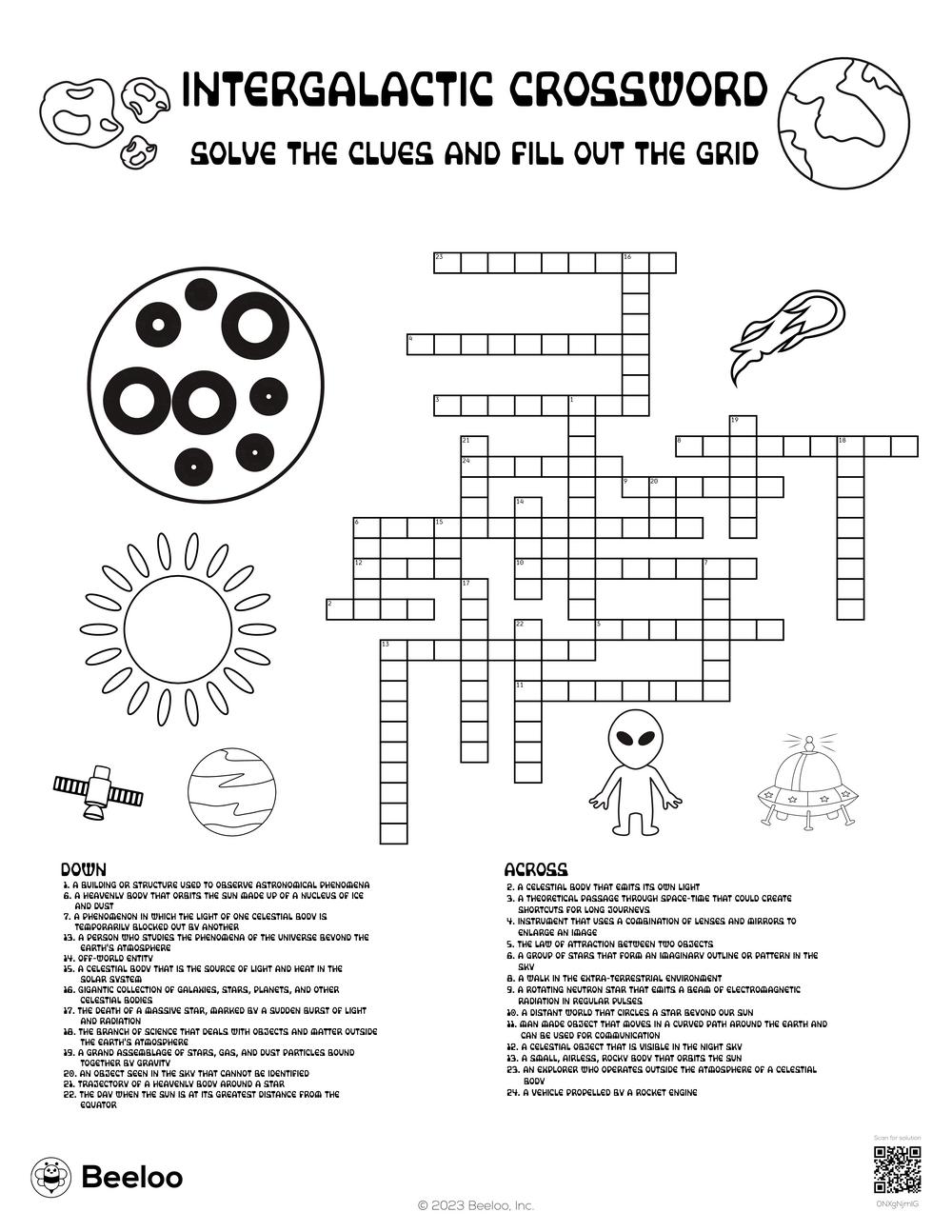 Space Crossword