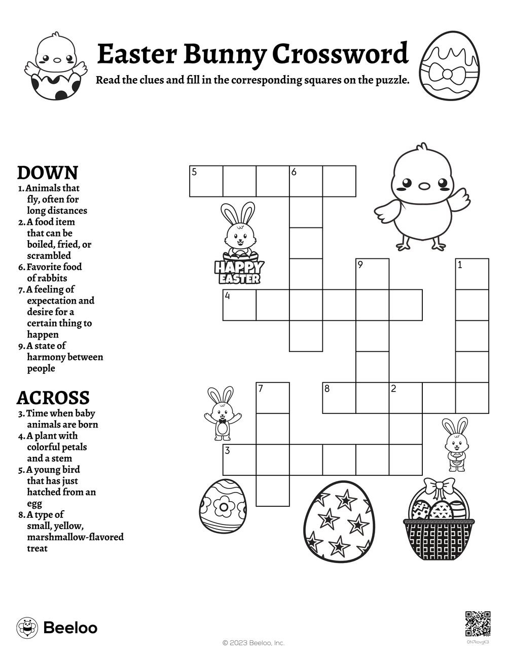 Springtime Crossword
