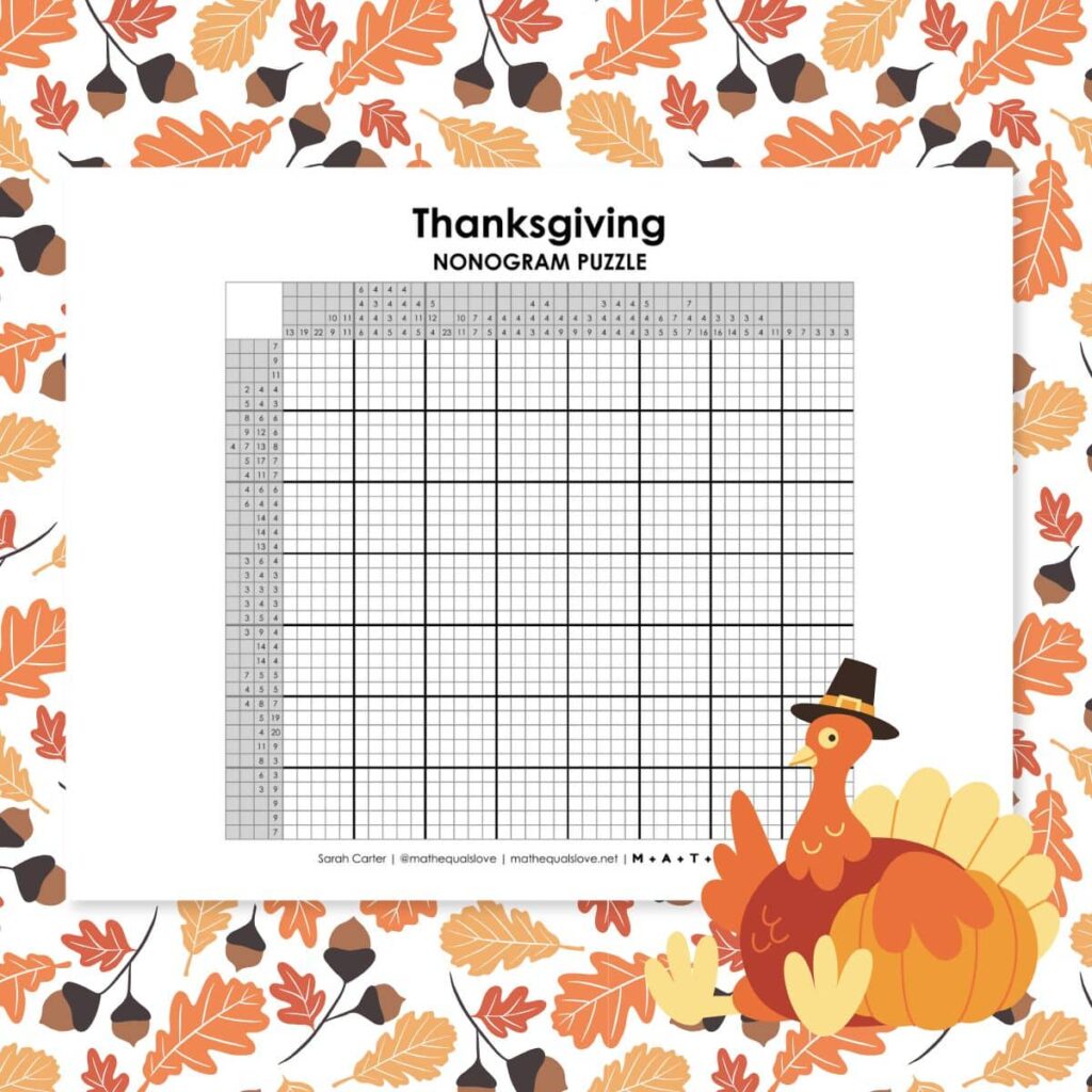 thanksgiving dinner logic grid puzzle