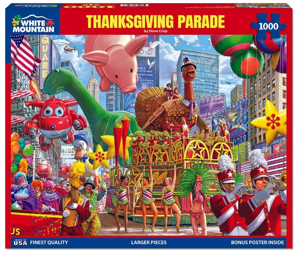 Thanksgiving Parade 1000 Pieces By White Mountain