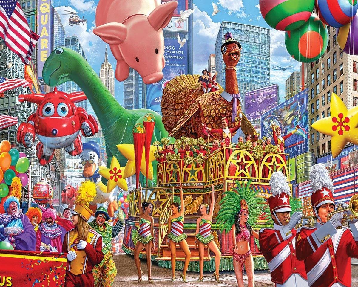 Thanksgiving Parade 1000 Pieces By White Mountain