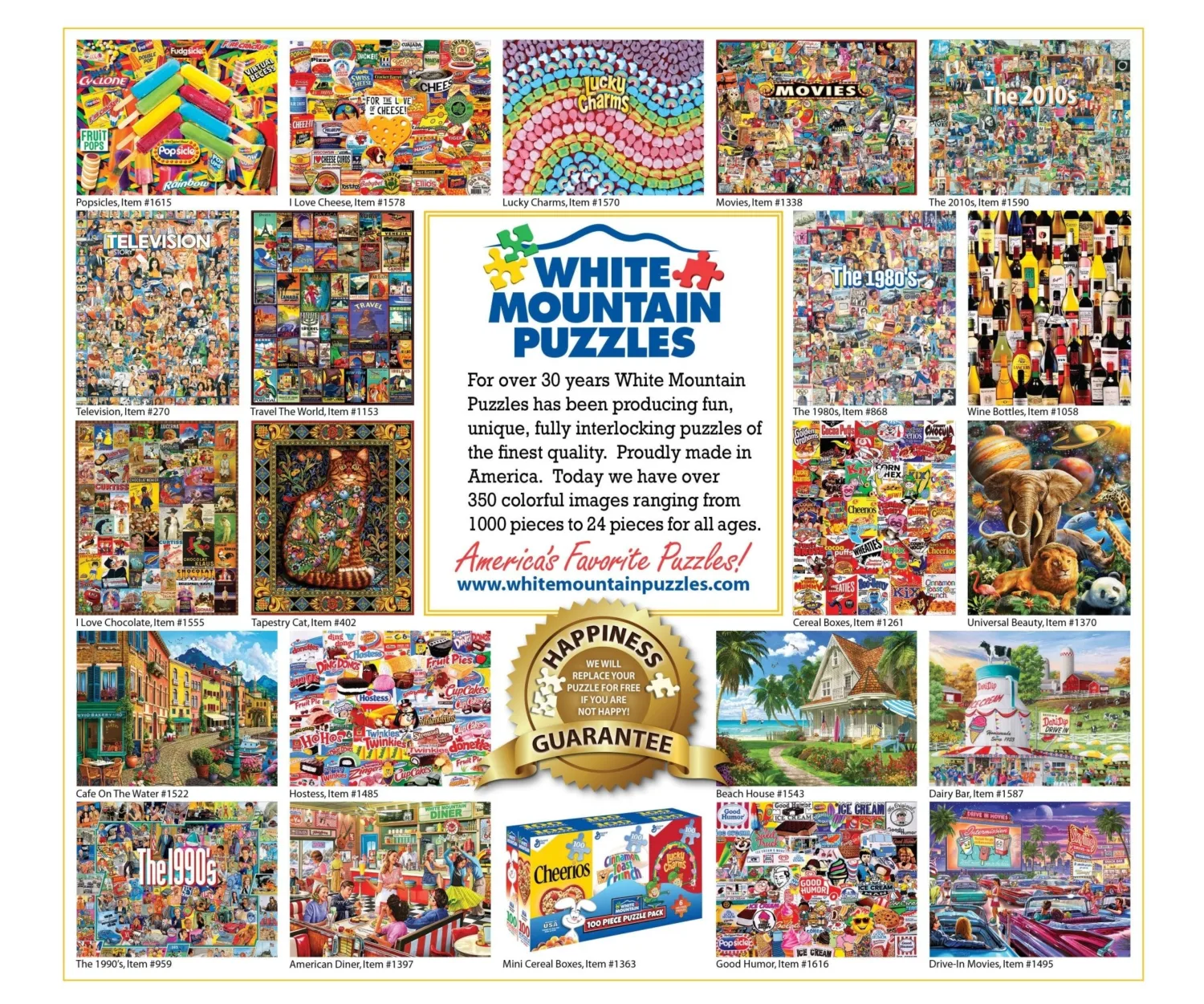 Thanksgiving Parade 1000 Pieces By White Mountain