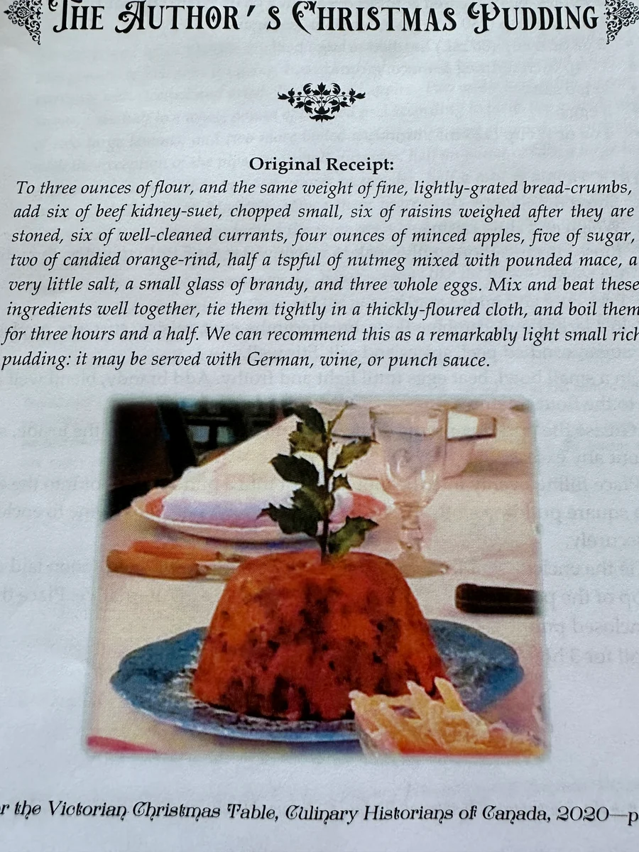 The Author S Christmas Pudding