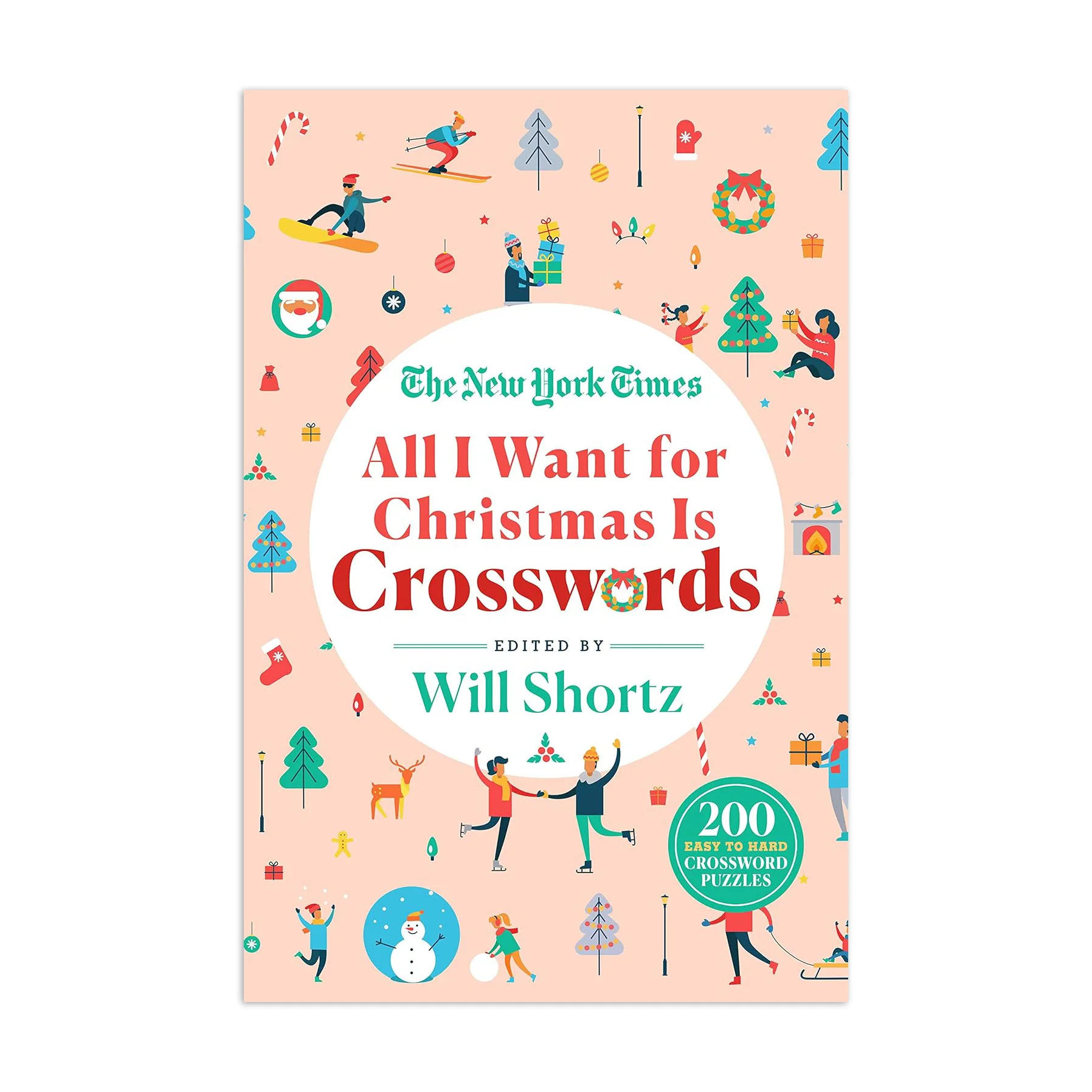 The New York Times All I Want For Christmas Is Crosswords Book