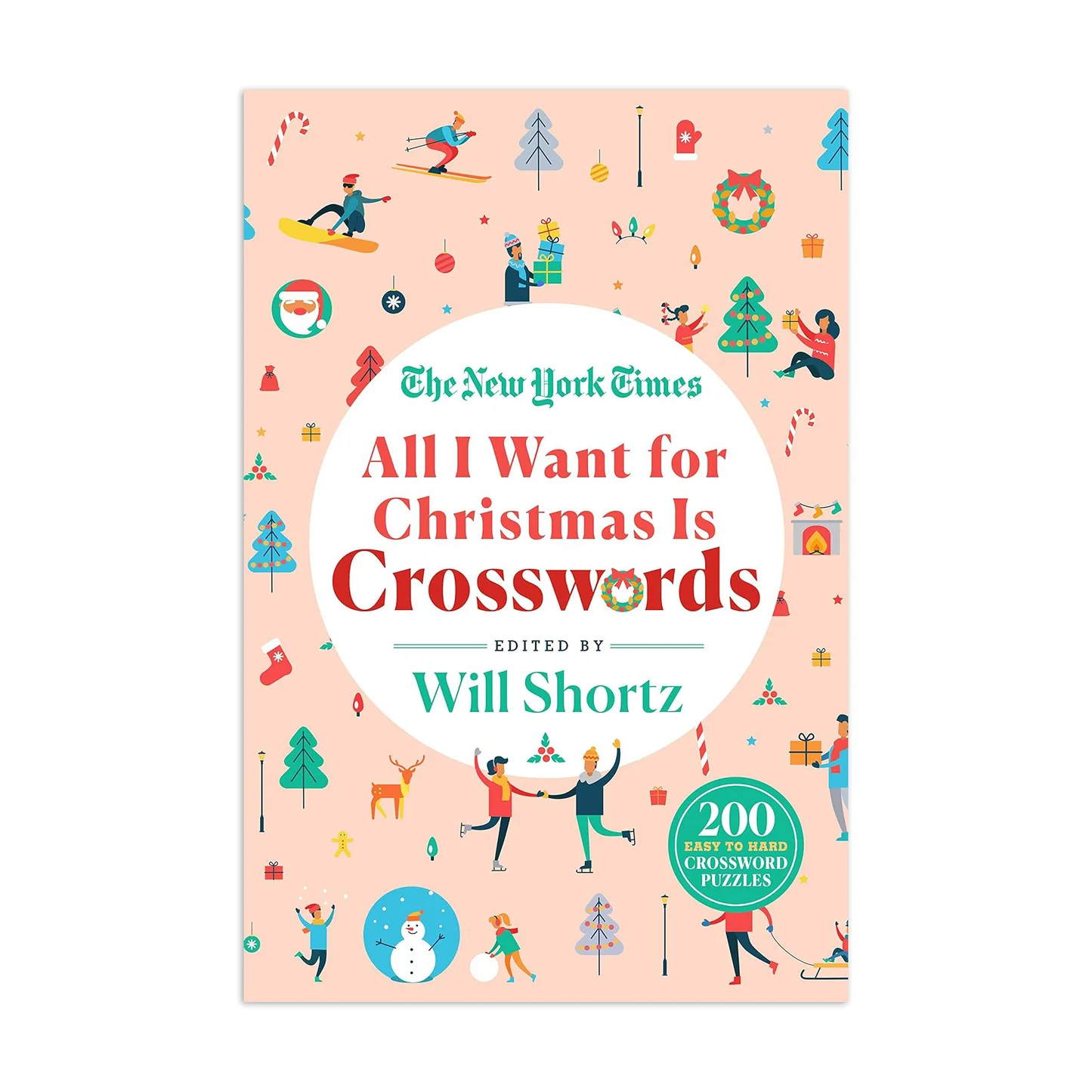 The New York Times All I Want For Christmas Is Crosswords Book