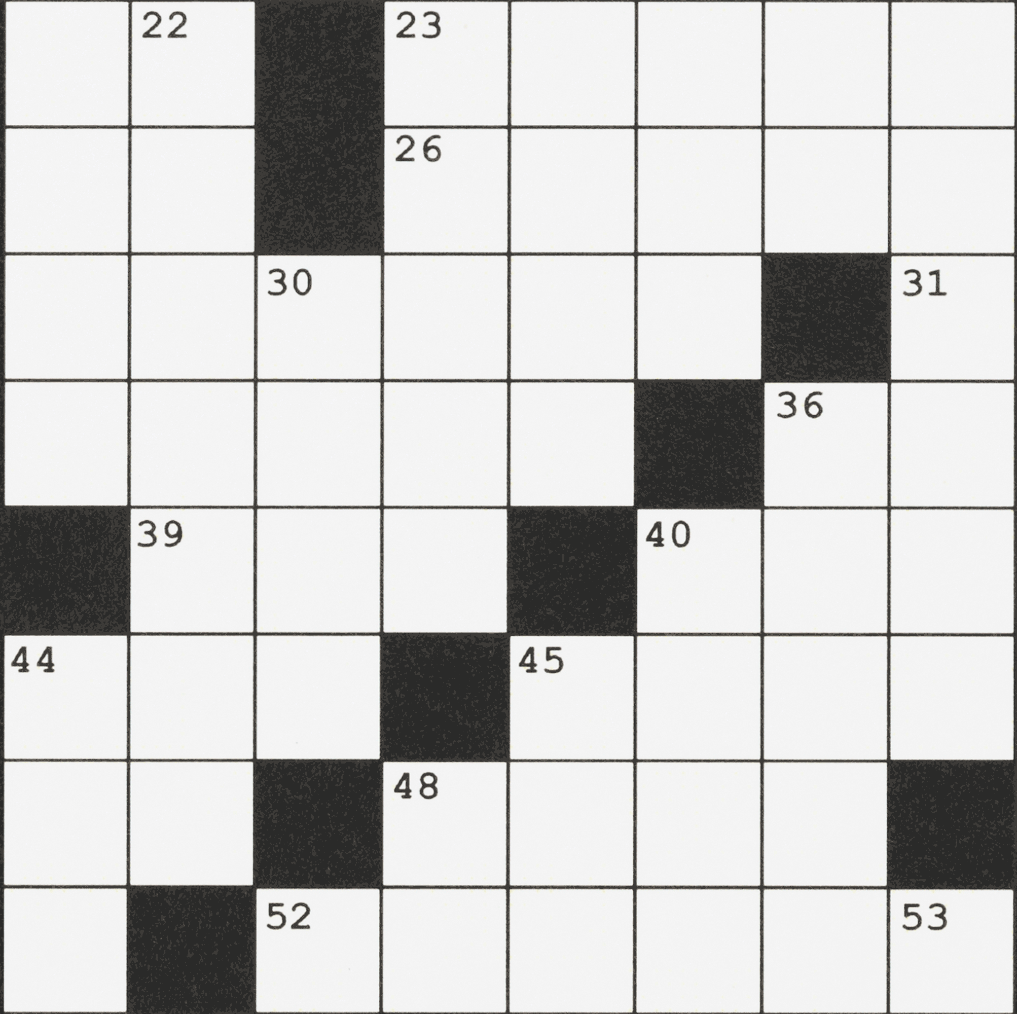 Todays Crossword Too Easy The Most Intrepid Solve Down Clues Only 11556030620