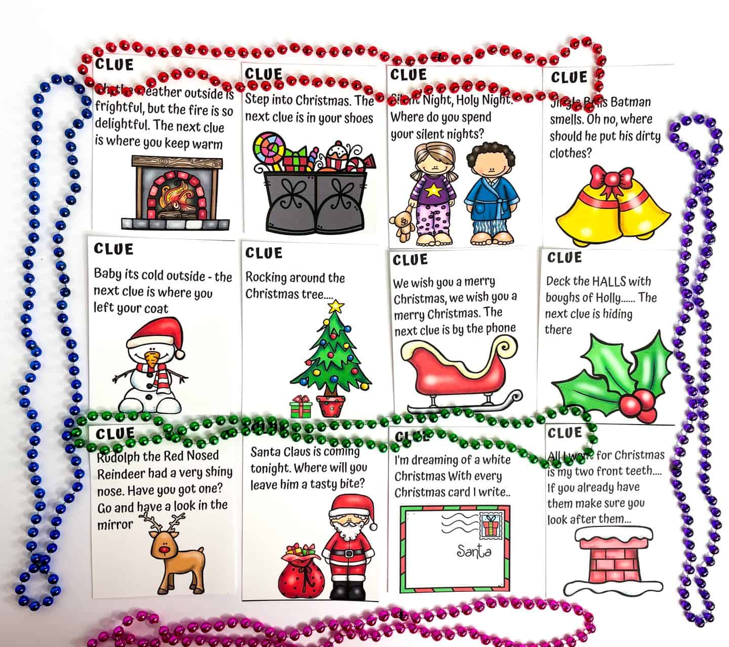 Treasure Hunt Clues