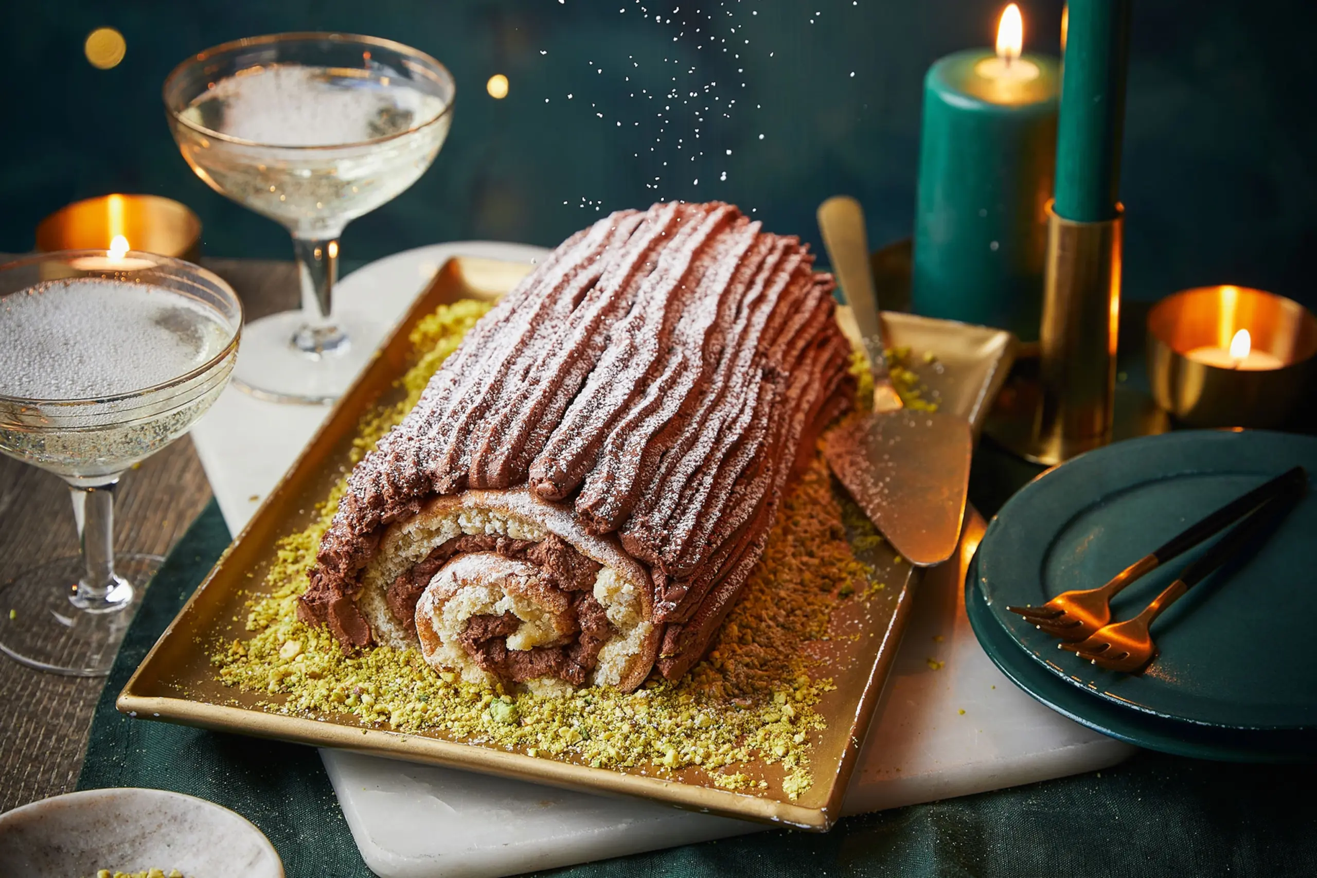 What Is Yule Log Christmas Dessert