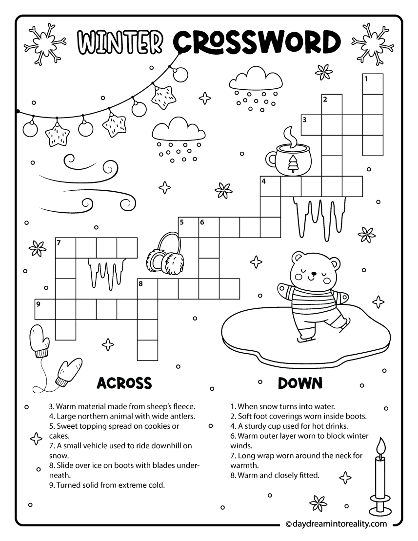 Winter Crosswords
